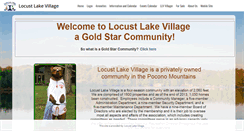 Desktop Screenshot of locustlakevillage.org